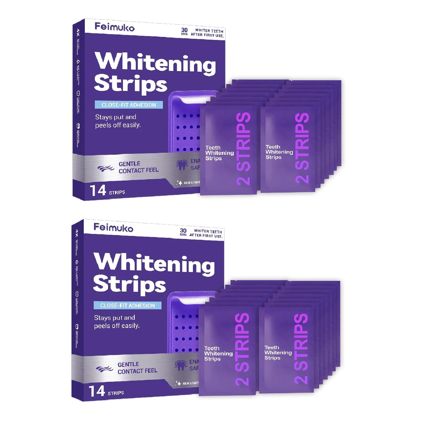 DR.DENT – Purple Whitening Strips (7 / 21 Sessions)