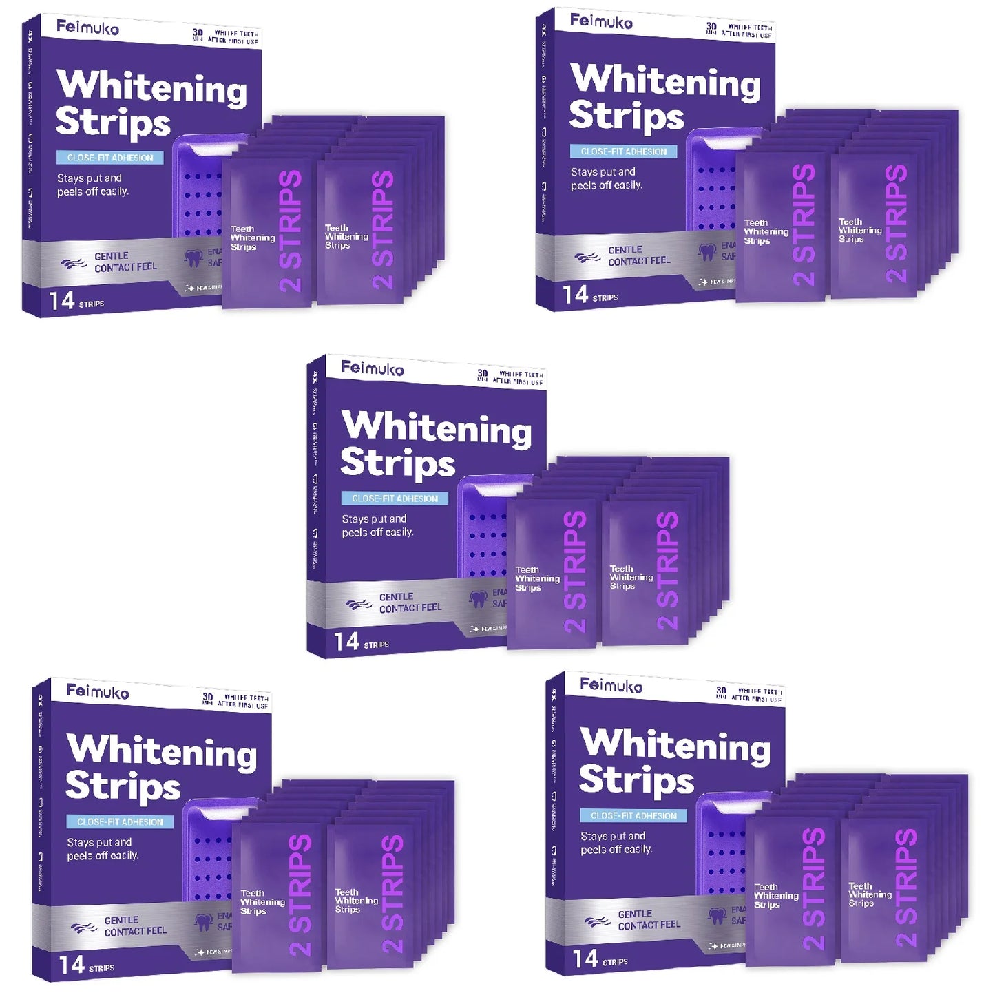 DR.DENT – Purple Whitening Strips (7 / 21 Sessions)