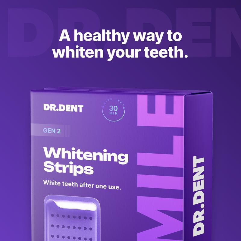 DR.DENT – Purple Whitening Strips (7 / 21 Sessions)