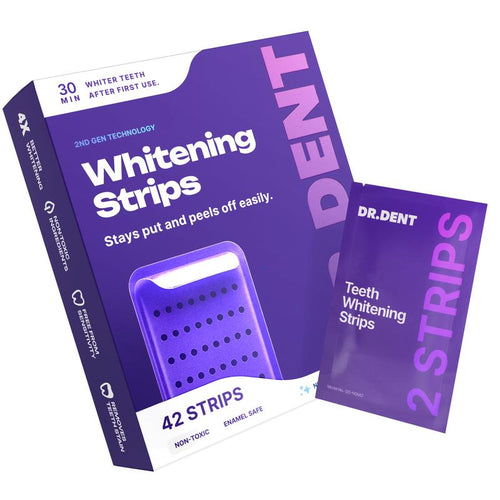 DR.DENT – Purple Whitening Strips (7 / 21 Sessions)