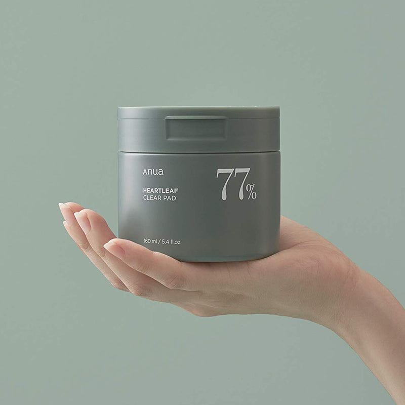 Discos Tónicos Calmantes Heartleaf 77% Clear Pad