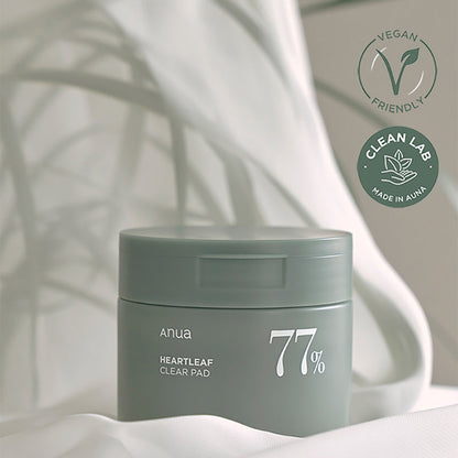 Discos Tónicos Calmantes Heartleaf 77% Clear Pad